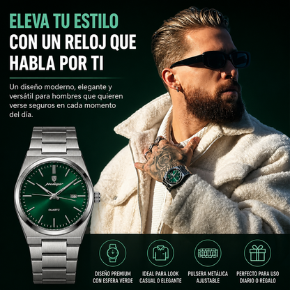 Reloj POEDAGAR de lujo para hombre.