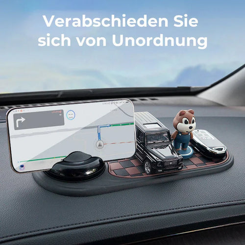 Tapete Organizador Antideslizante Para Tablero De Auto.