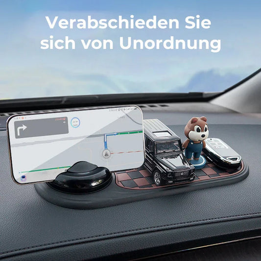 Tapete Organizador Antideslizante Para Tablero De Auto.